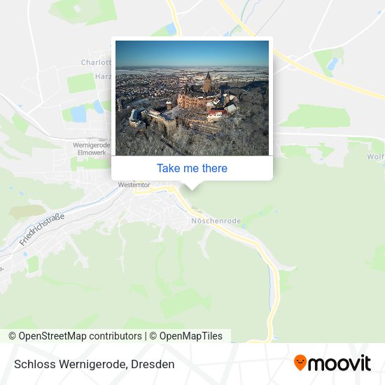 Карта Schloss Wernigerode