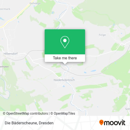 Карта Die Bäderscheune