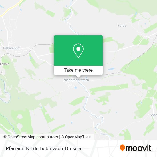 Карта Pfarramt Niederbobritzsch