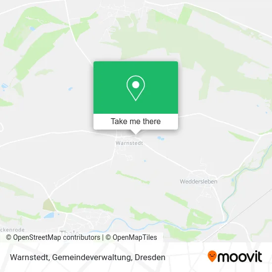 Карта Warnstedt, Gemeindeverwaltung