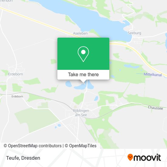Карта Teufe