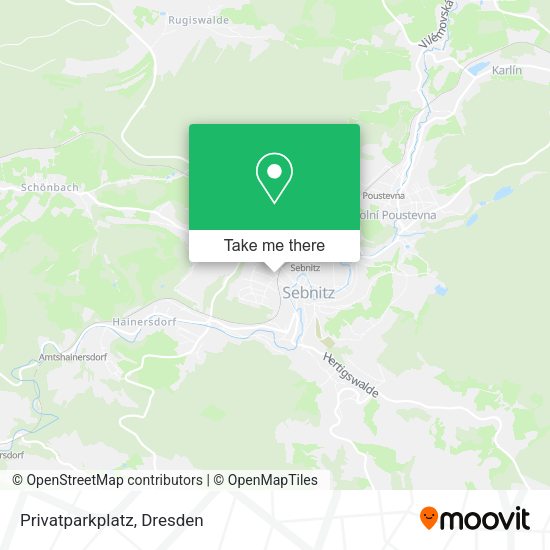 Карта Privatparkplatz