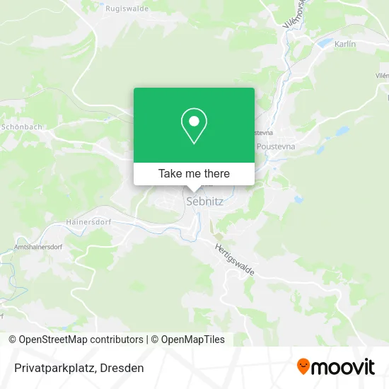Карта Privatparkplatz