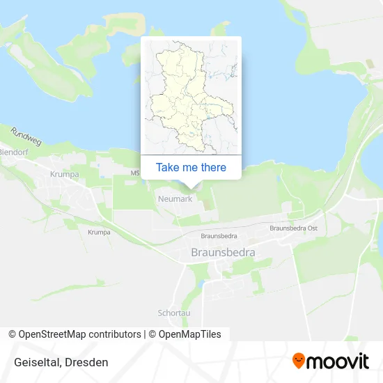 Карта Geiseltal