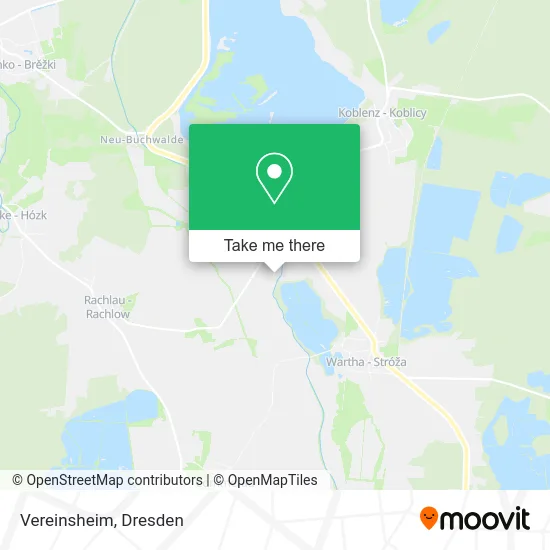 Карта Vereinsheim