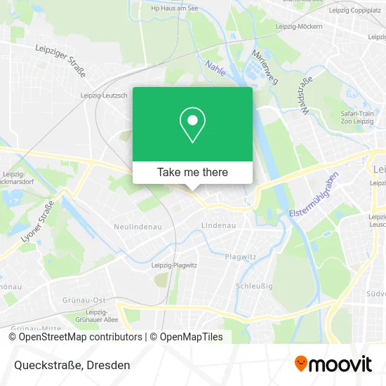 Карта Queckstraße