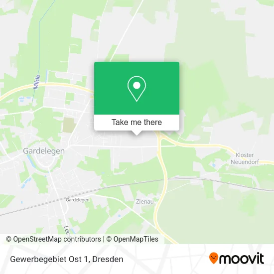 Карта Gewerbegebiet Ost 1