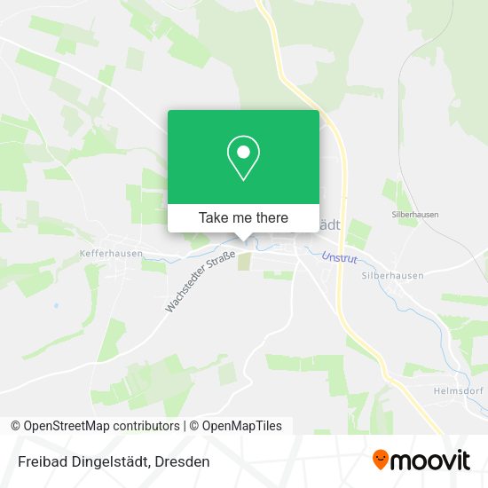 Карта Freibad Dingelstädt