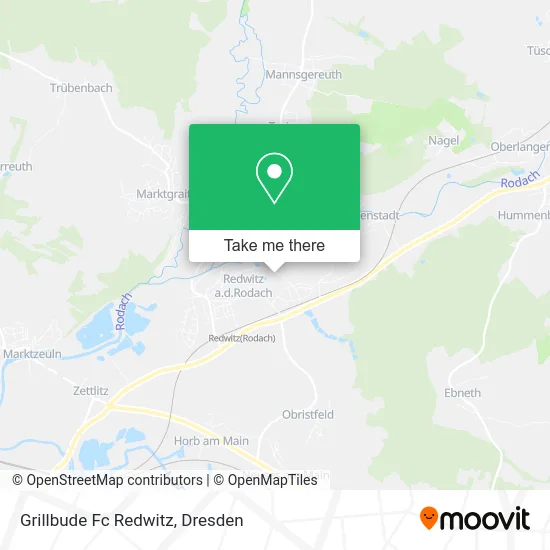 Карта Grillbude Fc Redwitz