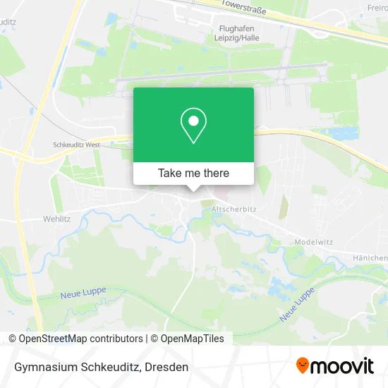Карта Gymnasium Schkeuditz