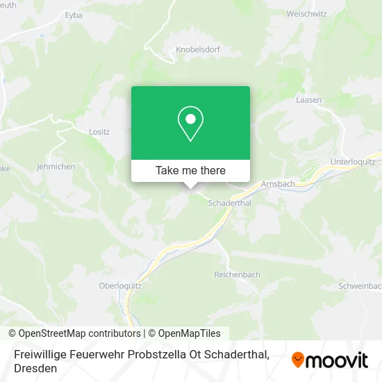 Карта Freiwillige Feuerwehr Probstzella Ot Schaderthal