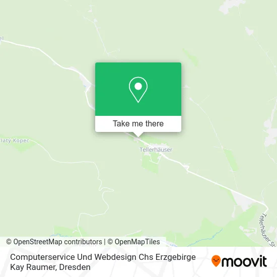 Карта Computerservice Und Webdesign Chs Erzgebirge Kay Raumer