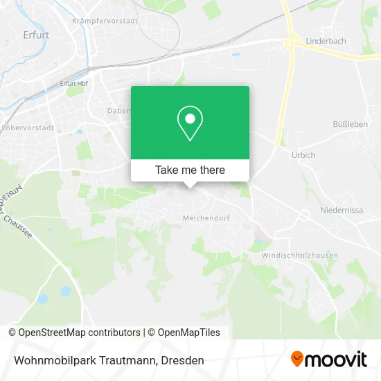 Карта Wohnmobilpark Trautmann