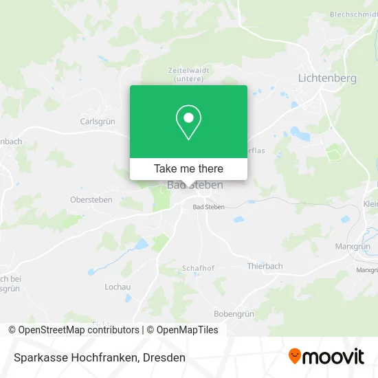 Карта Sparkasse Hochfranken