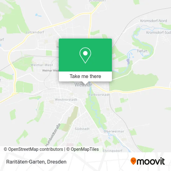 Raritäten-Garten map