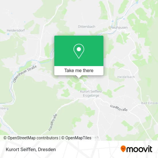 Карта Kurort Seiffen