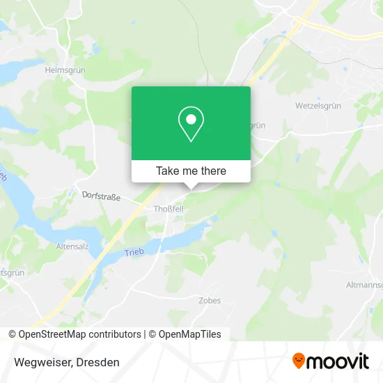 Карта Wegweiser