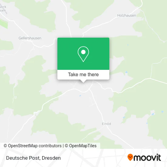 Карта Deutsche Post