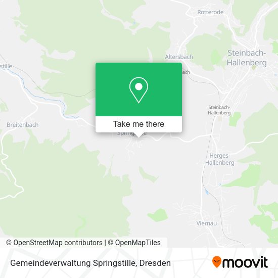 Карта Gemeindeverwaltung Springstille