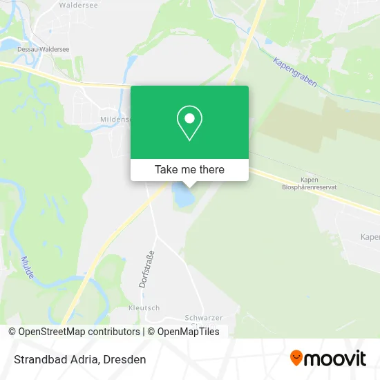 Strandbad Adria map
