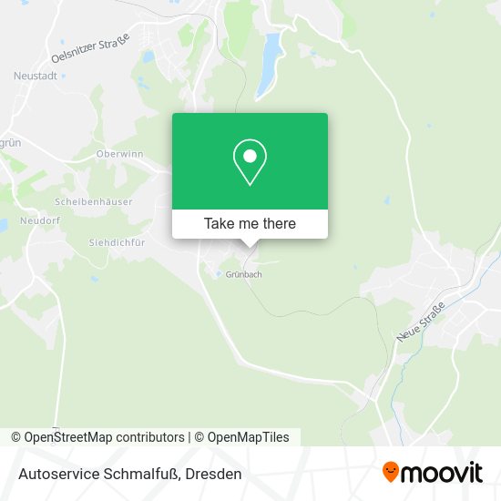 Карта Autoservice Schmalfuß