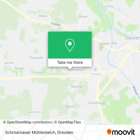 Карта Schmarsauer Mühlenteich