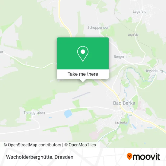 Карта Wacholderberghütte
