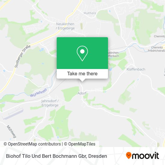 Карта Biohof Tilo Und Bert Bochmann Gbr