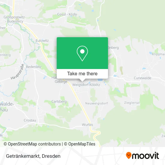Карта Getränkemarkt