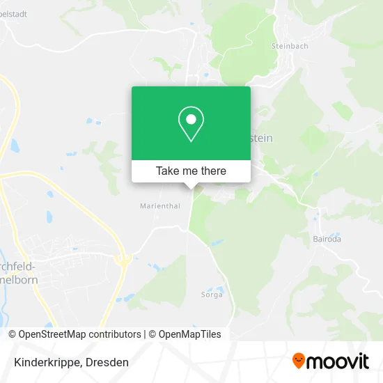 Карта Kinderkrippe