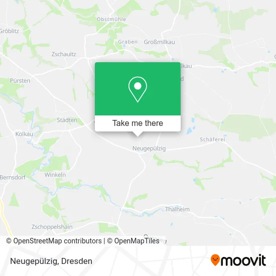 Карта Neugepülzig