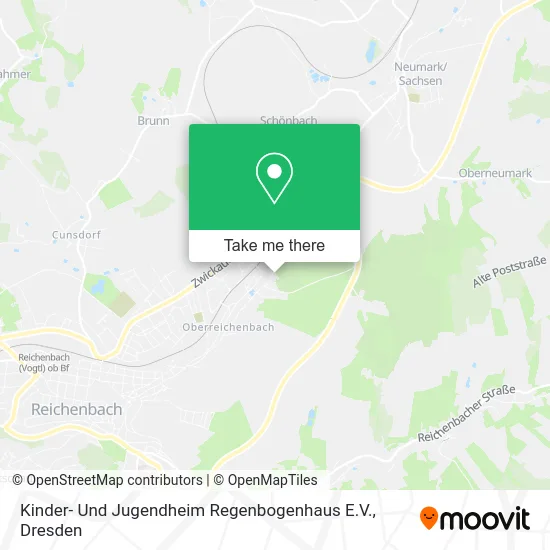 Карта Kinder- Und Jugendheim Regenbogenhaus E.V.