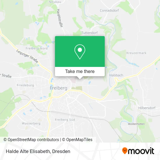 Карта Halde Alte Elisabeth