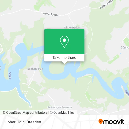 Карта Hoher Hain