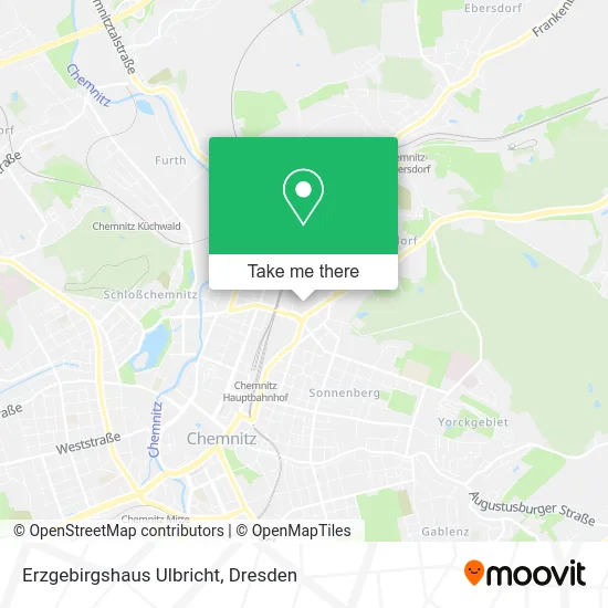 Карта Erzgebirgshaus Ulbricht
