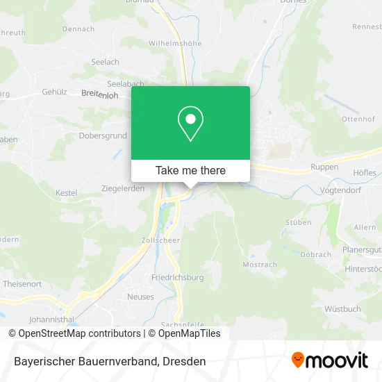 Карта Bayerischer Bauernverband