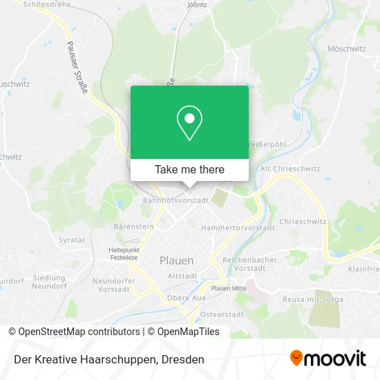 Карта Der Kreative Haarschuppen