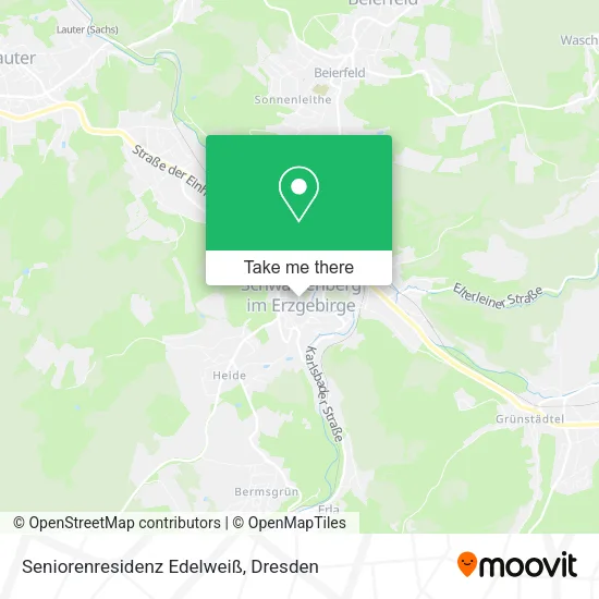Карта Seniorenresidenz Edelweiß