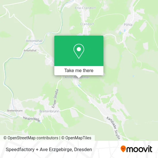 Карта Speedfactory + Ave Erzgebirge