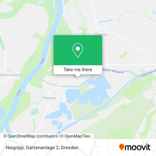 Карта Niegripp, Gartenanlage 2
