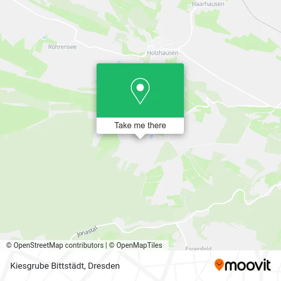 Карта Kiesgrube Bittstädt