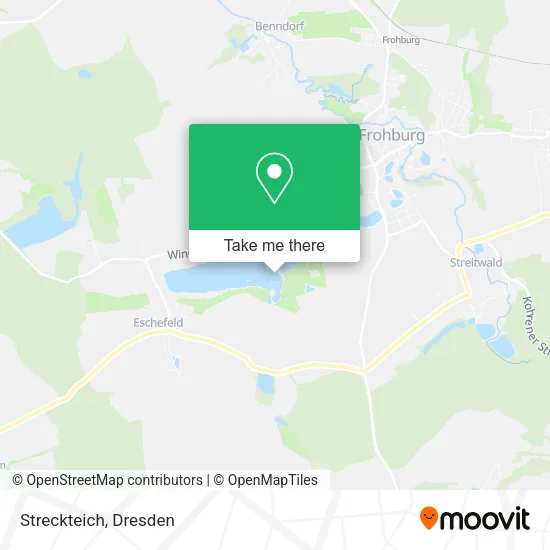 Карта Streckteich