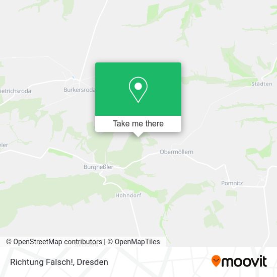 Карта Richtung Falsch!