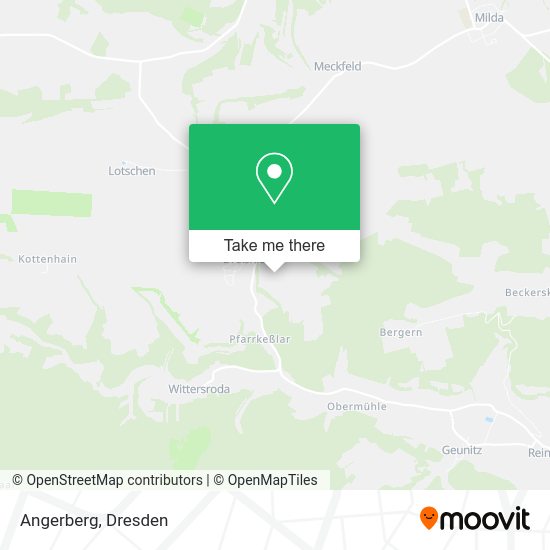 Карта Angerberg