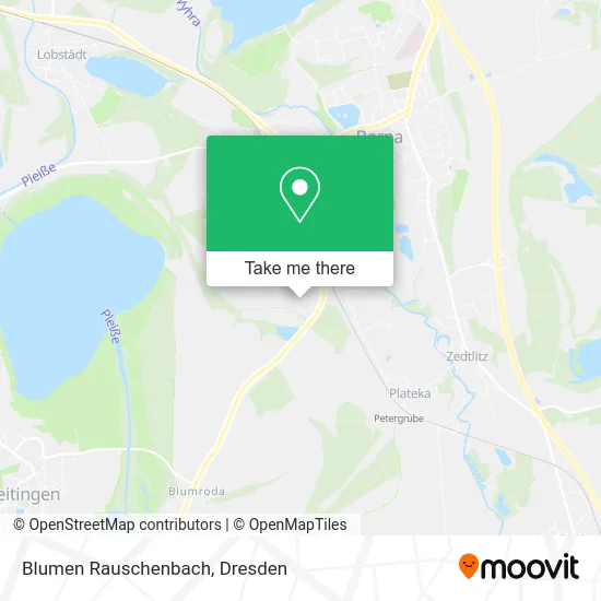 Карта Blumen Rauschenbach