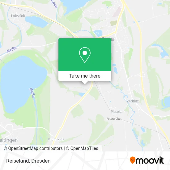 Карта Reiseland