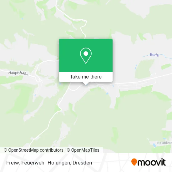 Карта Freiw. Feuerwehr Holungen