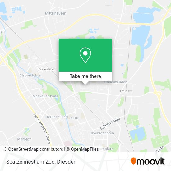 Карта Spatzennest am Zoo