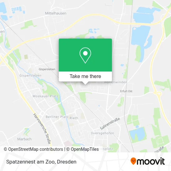 Карта Spatzennest am Zoo