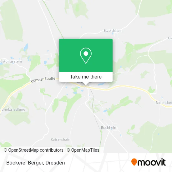 Карта Bäckerei Berger